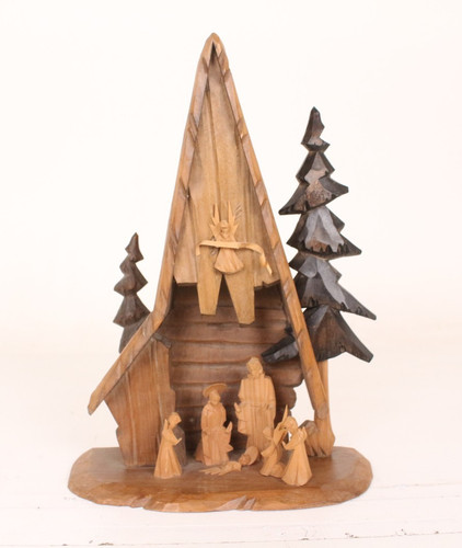 Weihnachtskrippe holzkrippe - weihnachtskrippe,