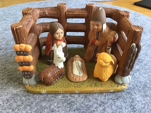 Krippe peru handarbeit jesus - krippe,