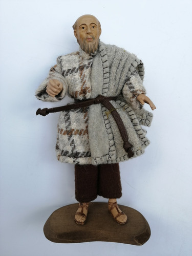 Alte krippenfigur mann - krippenfigur, mit