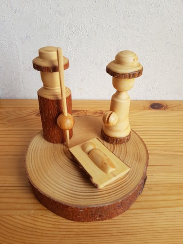 Kleine krippe erzgebirge - krippe,