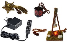 Set 2: Krippenbeleuchtung mit