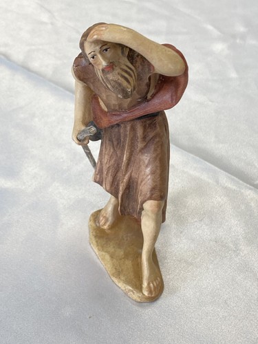 Krippenfigur hirte mit - mit, stab
