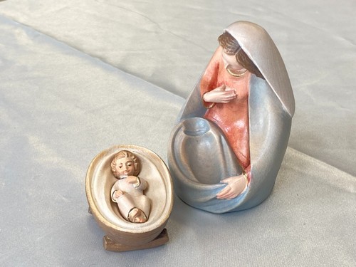 Krippenfigur heilige maria - maria, mit