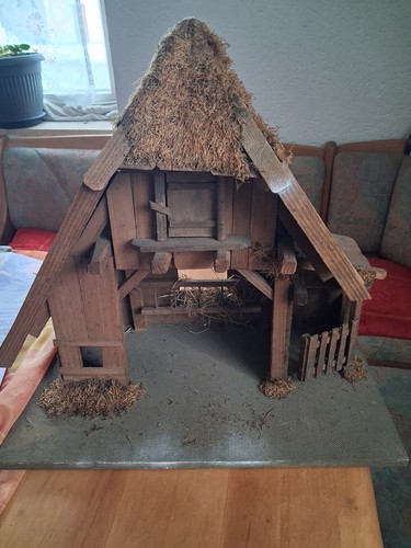 ältere krippe holz - krippe,