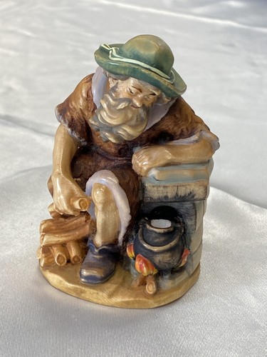 Krippenfigur hirte feuer - krippenfigur,