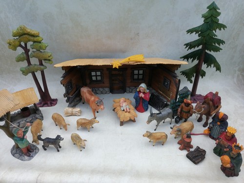 Weihnachtskrippe mit