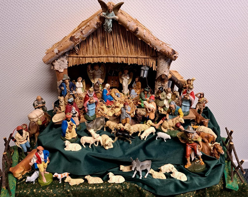 Weihnachtskrippe krippe aus - weihnachtskrippe,