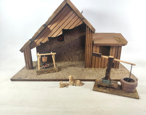 Krippe stall christi geburt - stall,