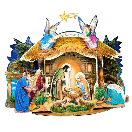 Eine weihnachtskrippe aus - weihnachtskrippe,