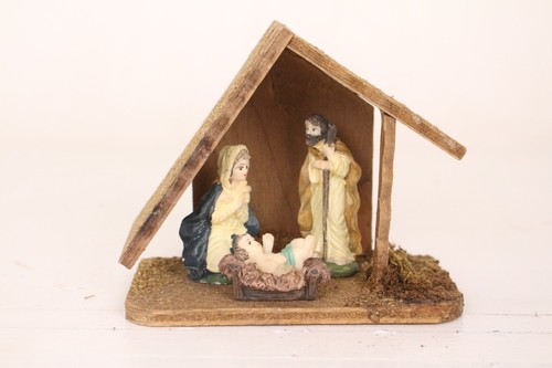 Alte weihnachtskrippe heilige - alte,