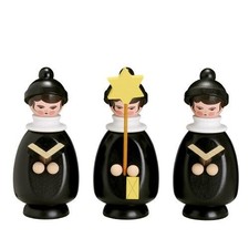 Kurrendefiguren schwarz H=