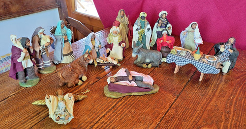 Krippenfiguren detailiert - krippenfiguren, /
