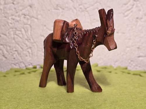 Esel mit gepäck aus - esel,