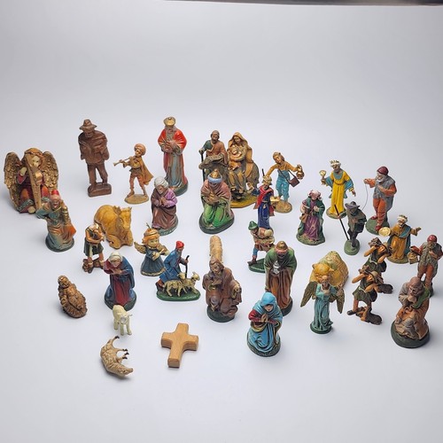 Krippenfiguren konvolut - konvolut, 32