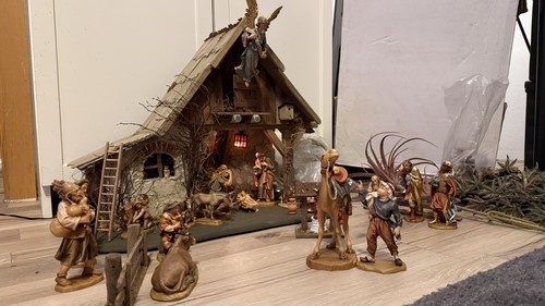 Weihnachtskrippe mit