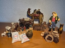 Händler Krippe Szene Zubehör