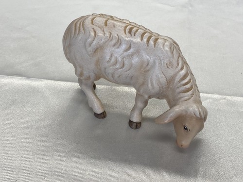 Krippenfigur schaf grasend - krippenfigur,