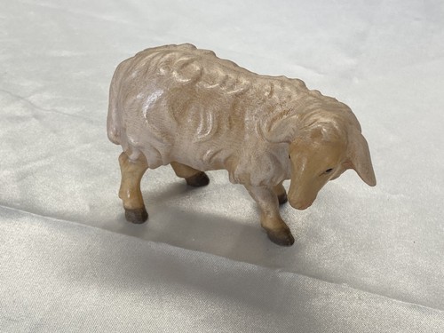 Krippenfigur schaf stehend - schaf,