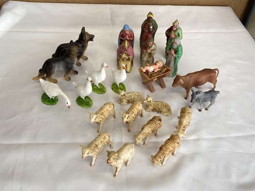 Krippenfiguren konvolut - krippenfiguren,