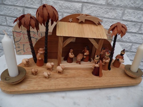 Weihnachtskrippe seiffen - rg,