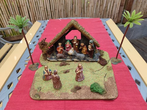 Weihnachtskrippe mit