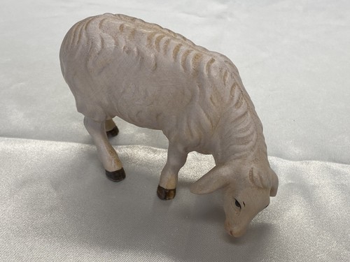 Krippenfigur schaf grasend - krippenfigur,