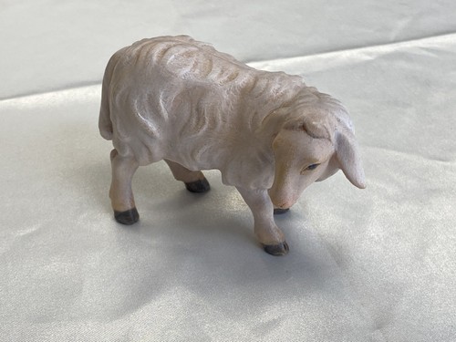 Krippenfigur schaf stehend - schaf,