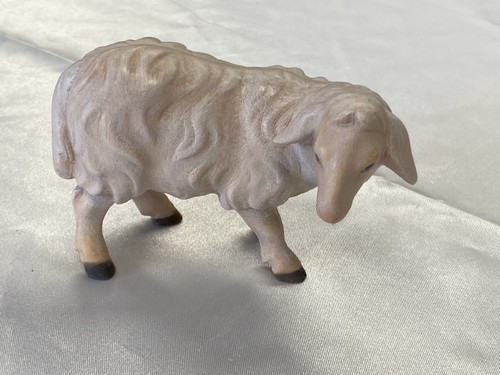 Krippenfigur schaf stehend - schaf,