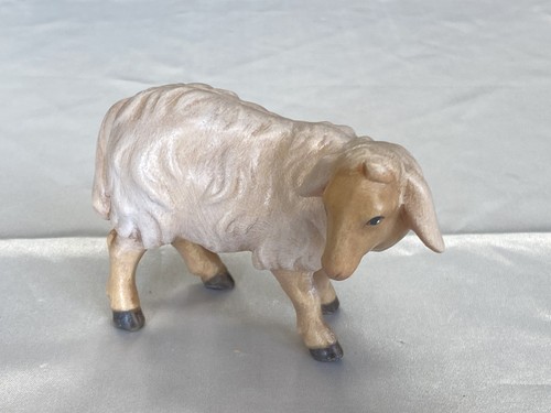 Krippenfigur schaf stehend - krippenfigur,