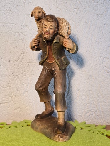 Carolus krippe hirte mit schaf - carolus,