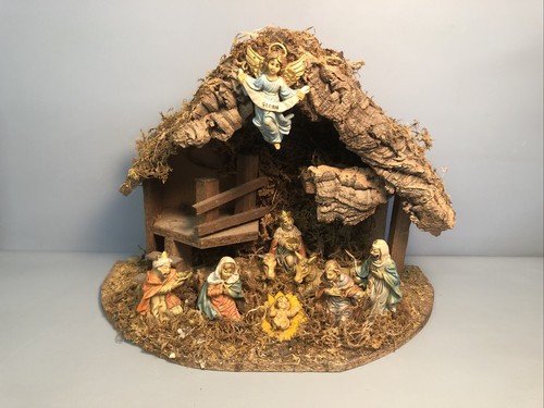Alte weihnachtskrippe - alte,